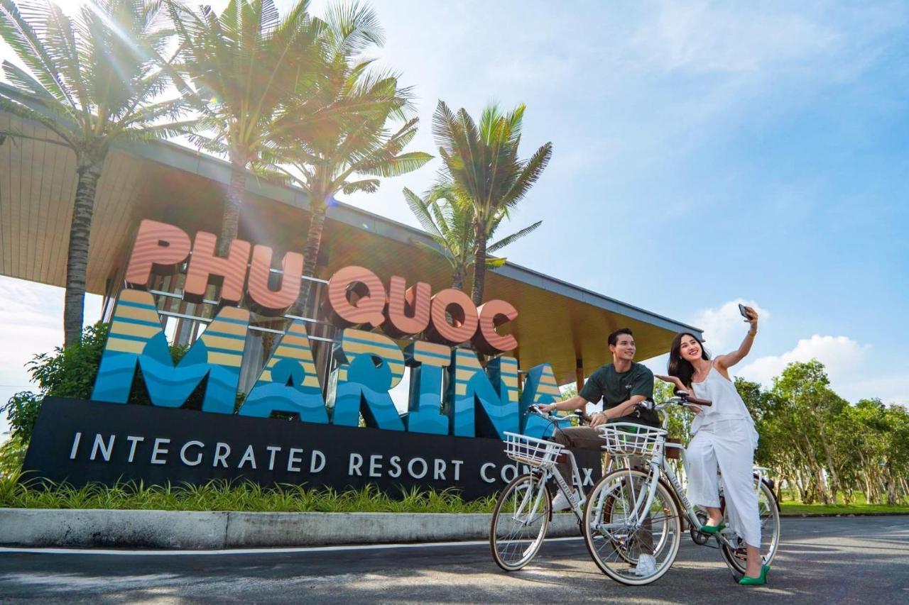 Marina Resort Waterfront Minh Phu Quoc Beach Swimming Pool Экстерьер фото